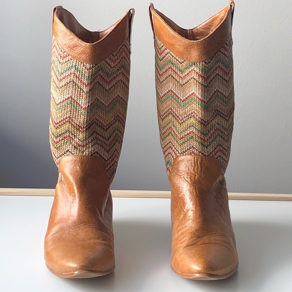 J.C. Western Shoes - Super Cute J.C Western Wear Cowgirl Boots Size 8